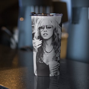 Stevie Nicks Tumbler 20oz - Retro - Rock n Roll - 80s - 90s - Rock Clásico