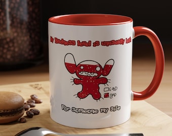 Stitch Badness-niveau, Lilo and Stitch, Disney-steek, Disney-mok (11, 15 oz)