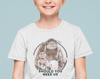 KIDS SIZE | Should you need us Cult Film 80s Fantasy Vintage Kid's T-Shirt, Gift Tee For You And Your Friends, Kid Tee, Child Size