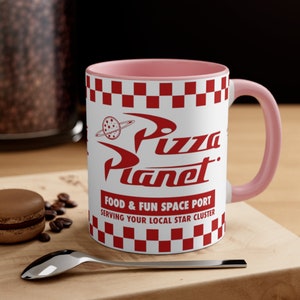 Pizza Planet Mug, 11oz - Toy story Gift-Pizza planet shirt image 9