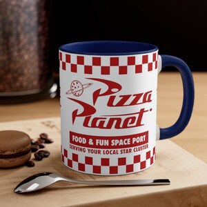 Pizza Planet Mug, 11oz - Toy story Gift-Pizza planet shirt image 5