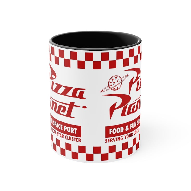 Pizza Planet Mug, 11oz - Toy story Gift-Pizza planet shirt image 4