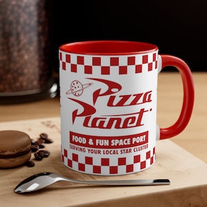 Pizza Planet Mug, 11oz - Toy story Gift-Pizza planet shirt image 1