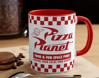 Pizza Planet Mug, 11oz - Toy story Gift-Pizza planet shirt