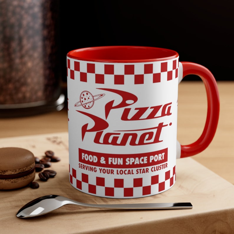 Pizza Planet Mug, 11oz - Toy story Gift-Pizza planet shirt image 1
