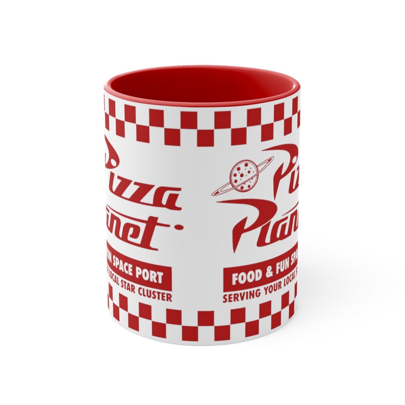 Pizza Planet Mug, 11oz - Toy story Gift-Pizza planet shirt image 2
