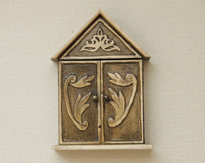 Handmade Key Wooden Key Box, Wooden Key Holder, Key Storage