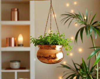 CERAMICA RAMBLEÑA Set 3 Vasi Sospesi ORZA In Terracotta – Vaso Da Parete Decorato A Mano Con Fiori, 19-25 Cm - 6