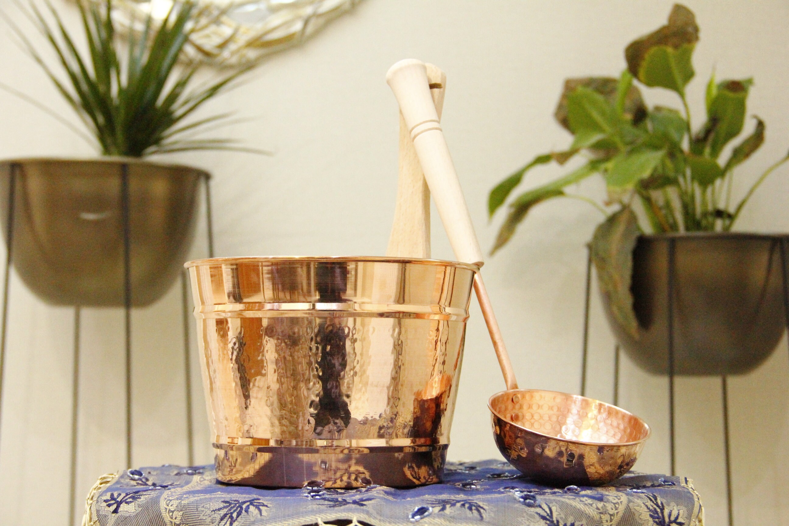 Linsition Aroma Bowl Sauna | Sauna Copper Bowl | Sauna Oven Bowl