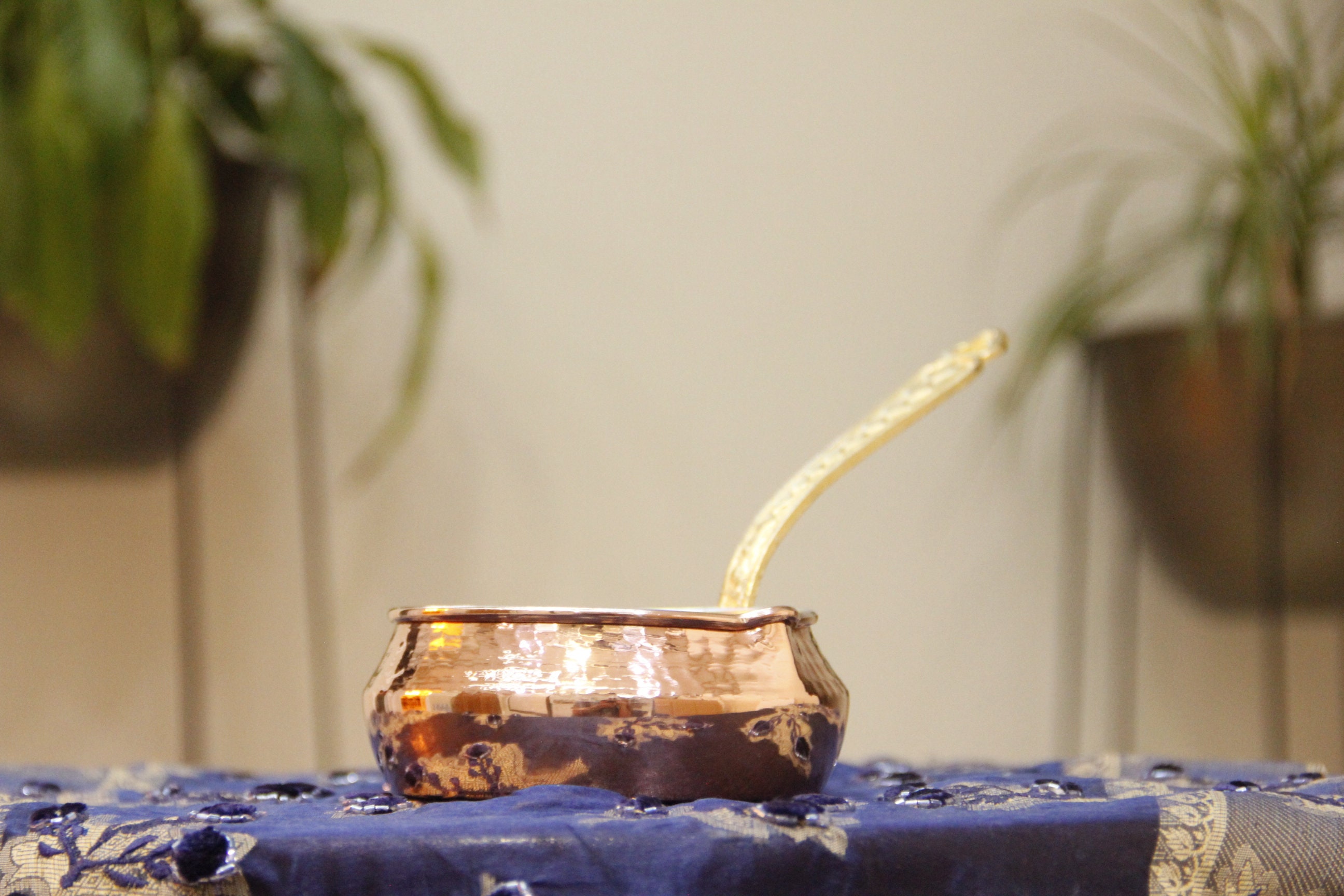 Copper Saucepan, Saucepan, Small Copper Pot, Hand Hammered Cookware, Copper Cookware