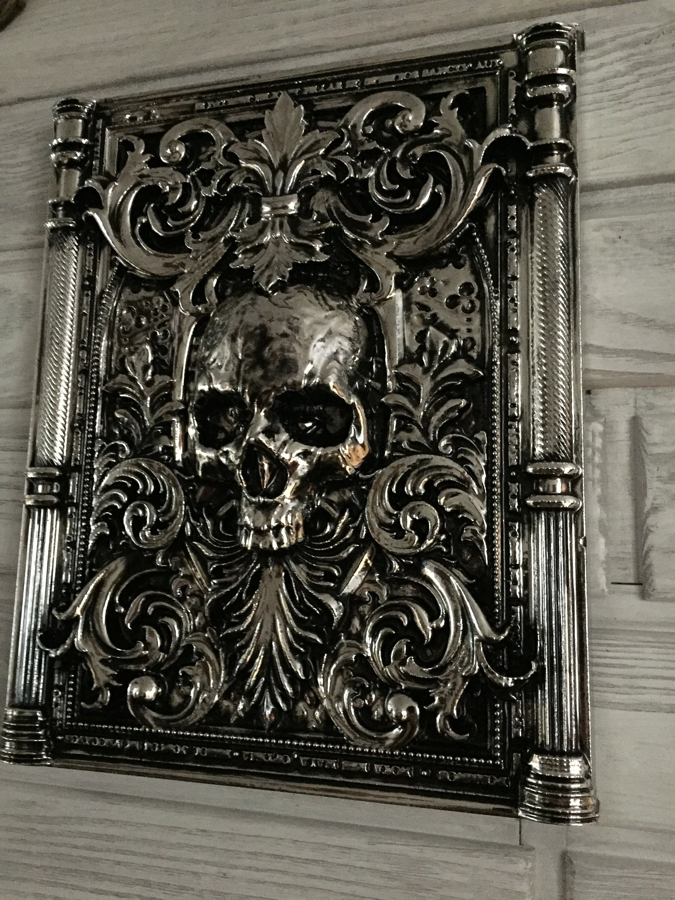 Panel Skull wood carving wall art picture wall hangings Etsy