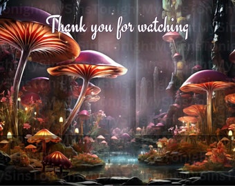 Fairycore Thank you for watching Outro / Youtube / Twitch / End screen