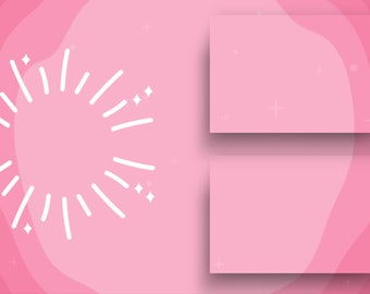 Pink Youtube Outro / Youtube / Twitch / End screen