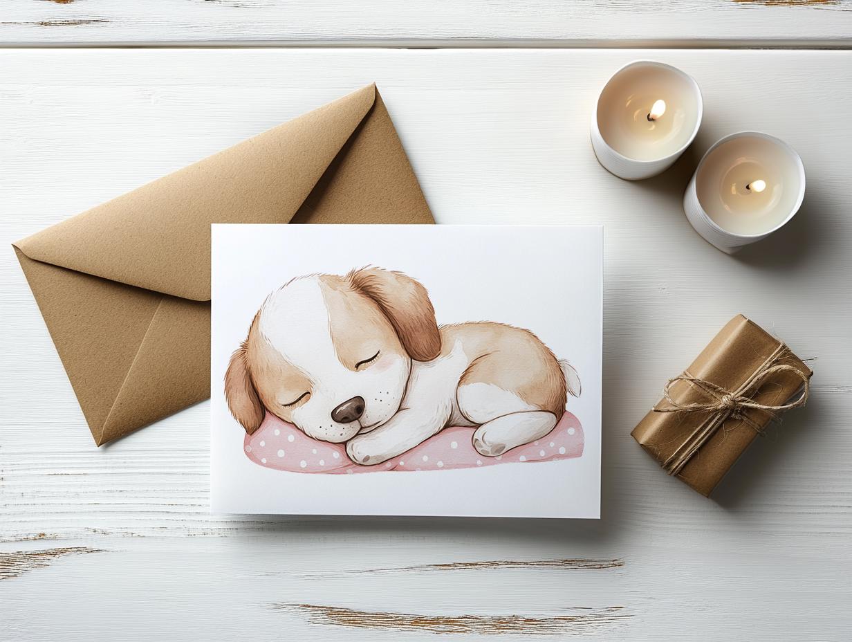 Pink Dog Nursery Watercolor Clipart - 24 PNG Cute Fairy Animals Decor ...