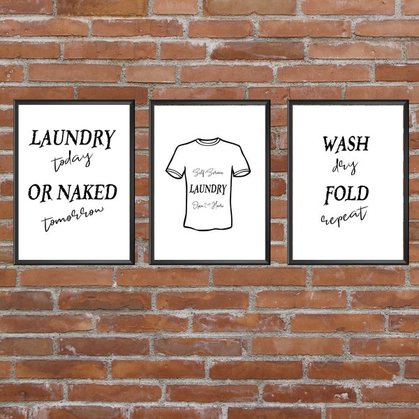 Laundry Room Decor Etsy UK