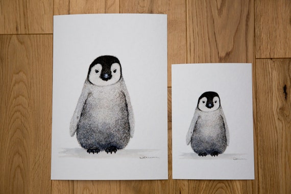 Penguin Drawing Tutorial - How to draw Penguin step by step