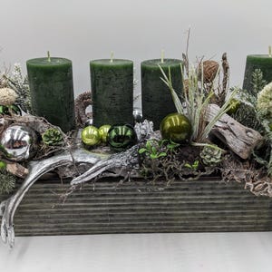Adventsgesteck künstlich