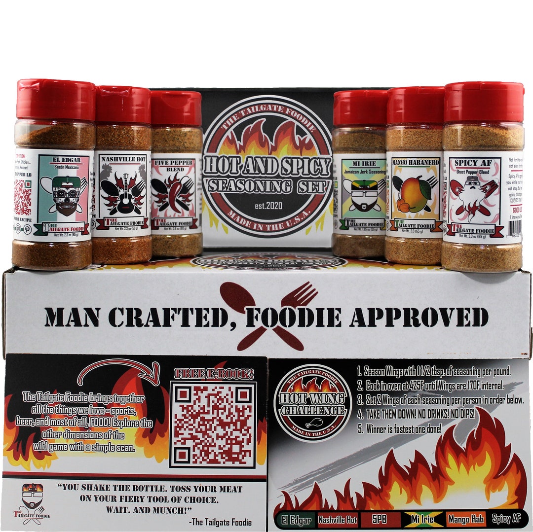 SPICY LOVER'S Seasoning Set  Seasoning Gift Set for Men