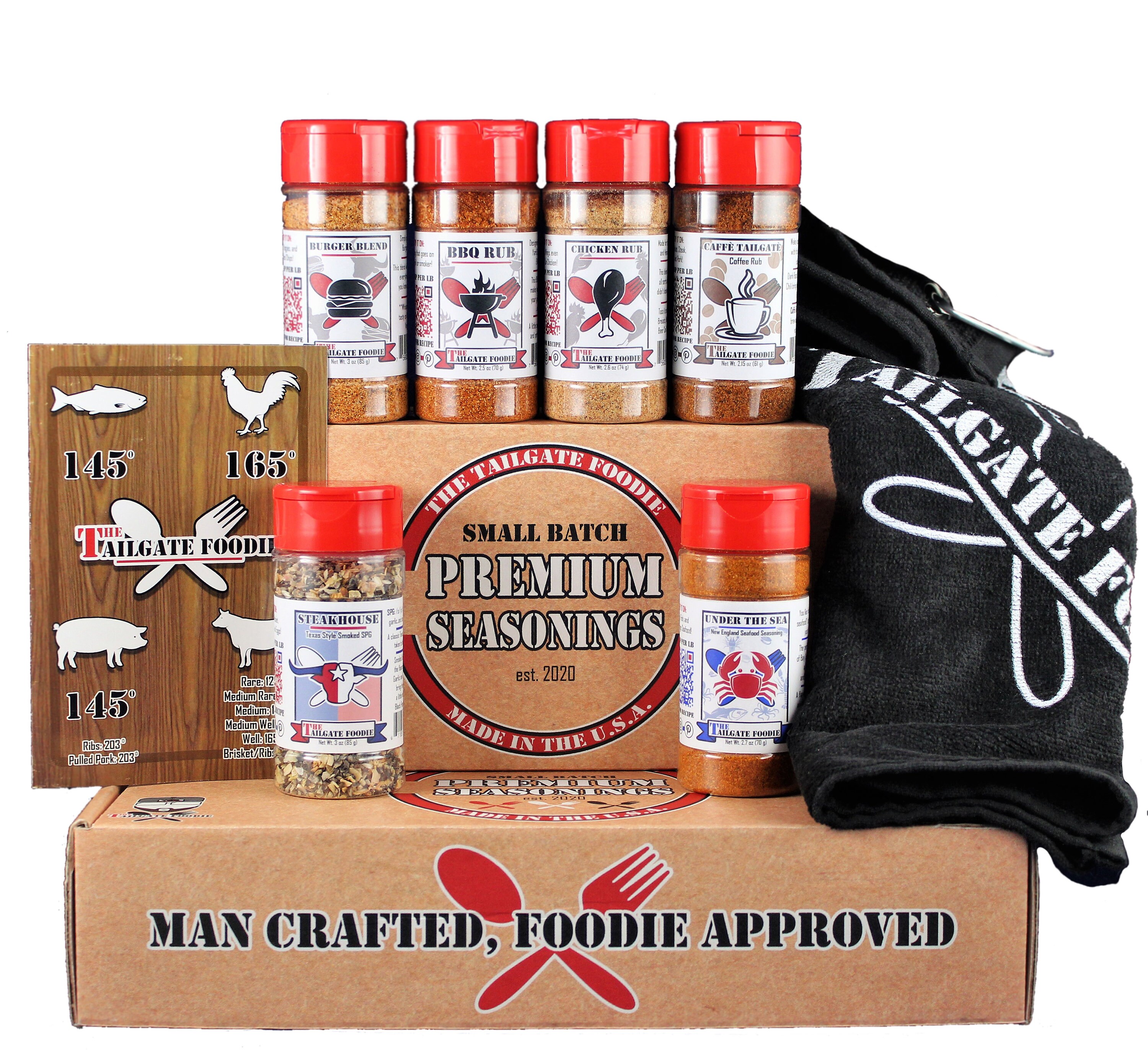 Grilling Essentials Seasoning Gift Box Etsy