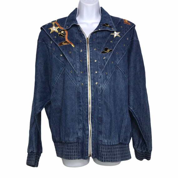 Pado Vintage CottageCore Western Show Jacket M