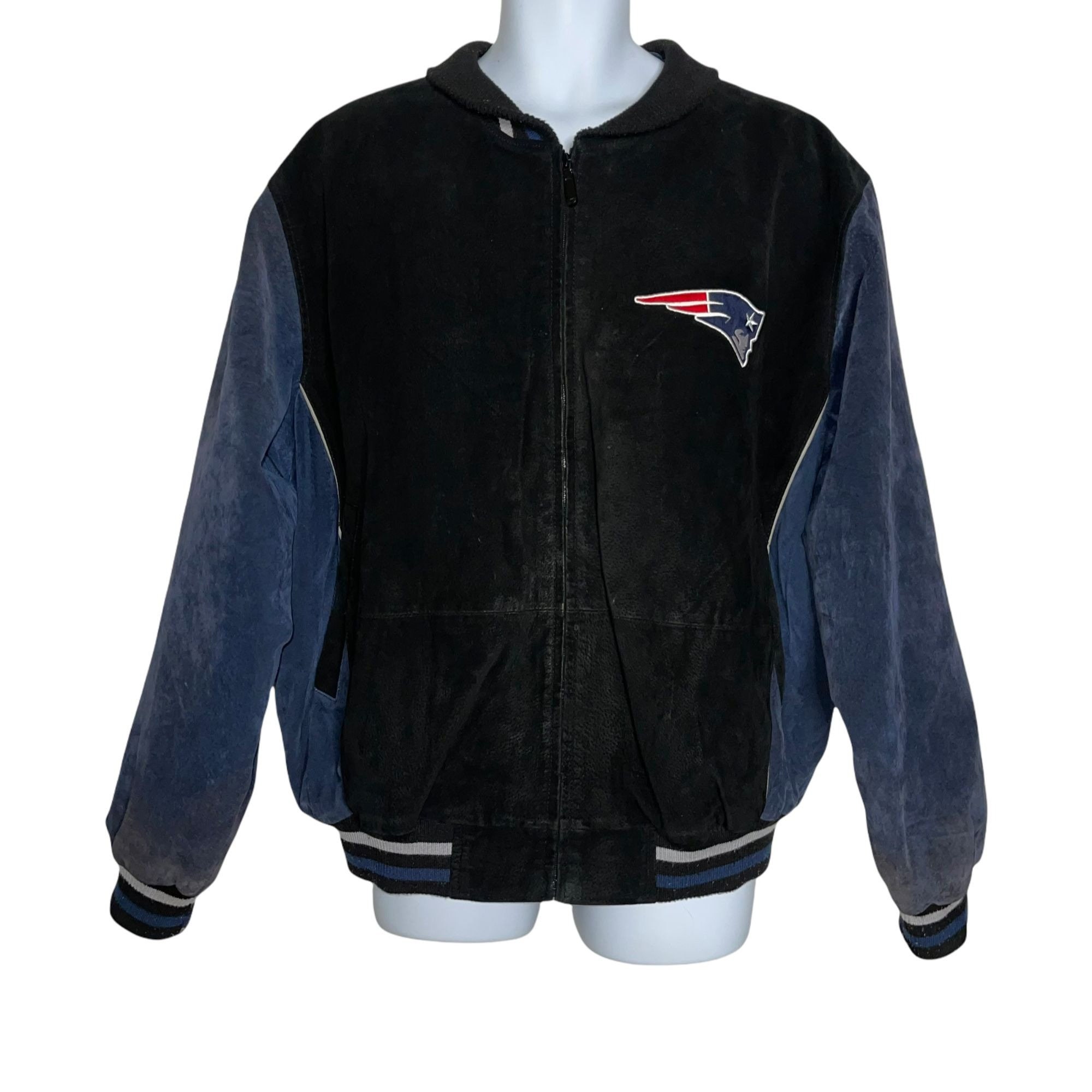 retro patriots jacket