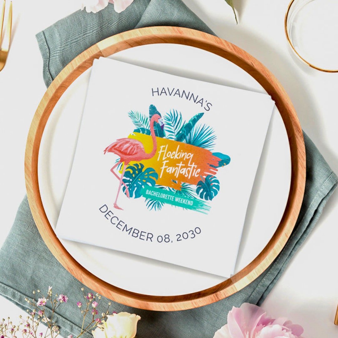 Custom Full Color Napkins Custom Logo Napkins Custom Photo Napkins Full