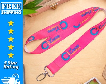 Custom Full Color Lanyards | Personalized Lanyards | Logo Lanyards | Custom Printed Lanyards | Badge Holders + Breakaways + ID Card Holder