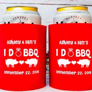 Tough Solid Foam Can Coolers | Custom Printed Beverage Coolers | Personalized Drink Coolers | Event Gift | Customized Wedding Cooler Favor