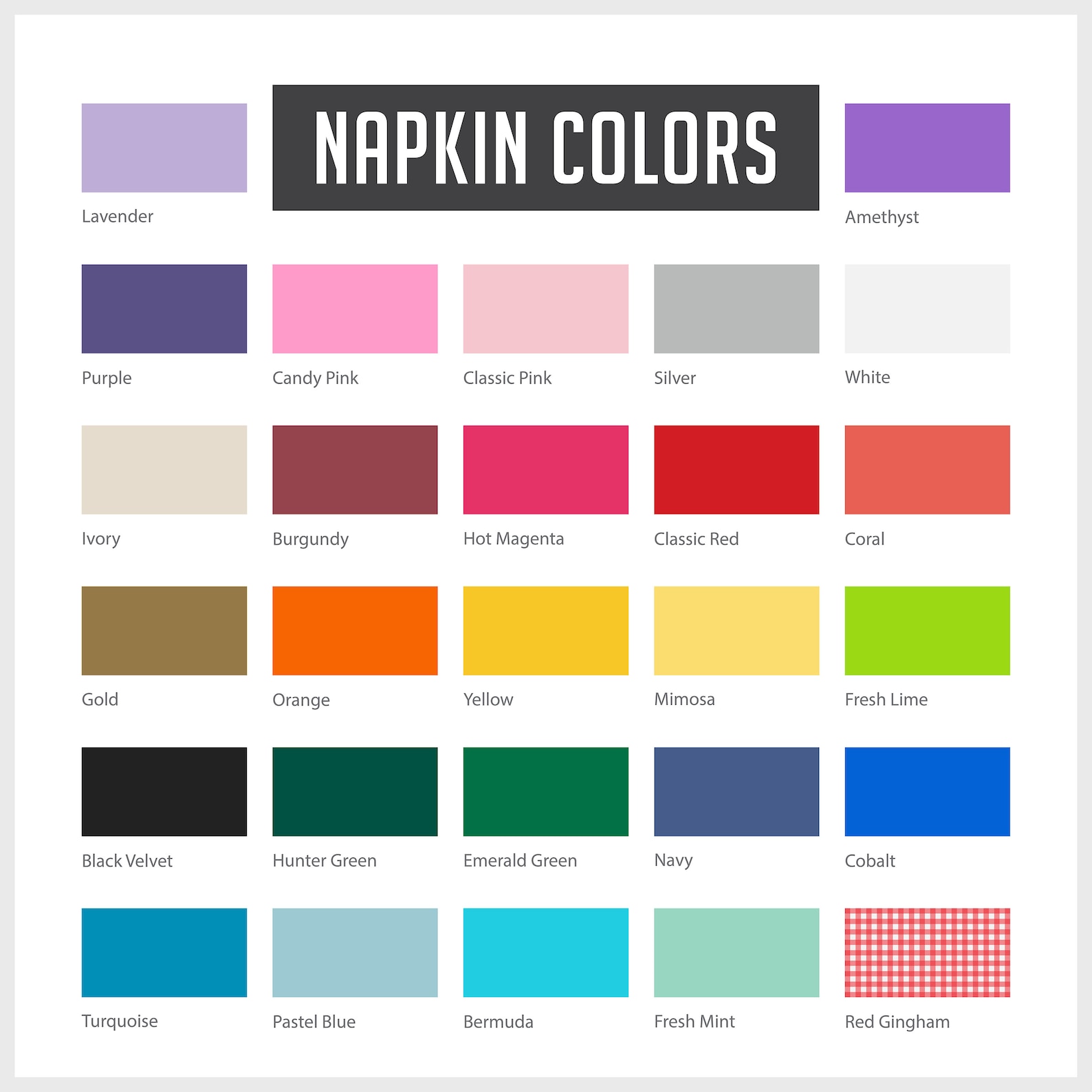 Custom Birthday Napkins Custom Party Napkins Birthday Etsy