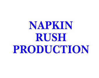 Napkin Rush Production Upgrade