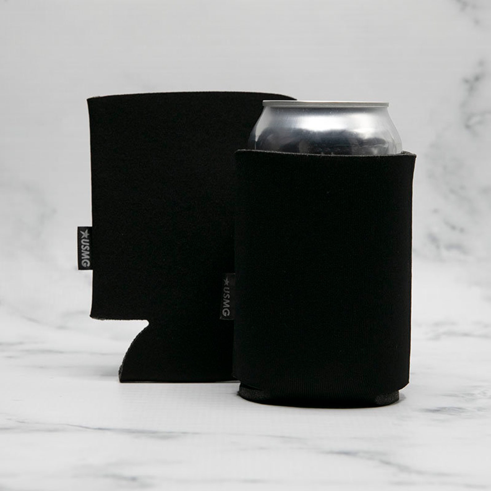 Black Blank Can Coolers and Koozies great for screen printing Etsy