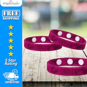 Debossed Silicone Swirl Color Adjustable Wristbands | Personalized Wristbands | Event Wristbands | Personalized Swirl Silicone Bracelets