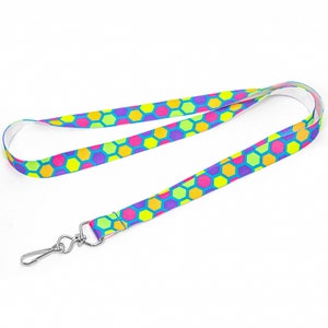 Custom Full Color Lanyards Personalized Lanyards Logo Lanyards Custom Printed Lanyards Badge Holders Breakaways ID Card Holder image 8