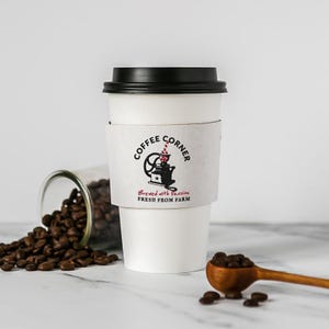 Cardboard Cup Sleeve - Etsy