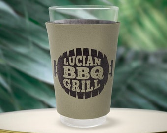 Custom Pint Glass Sleeves | Custom Printed Glass Insulators | Personalized Drink Sleeve | Event Souvenirs | Customized Glass Beverage Wrap