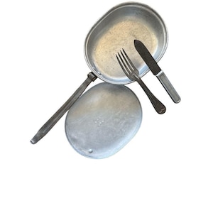 US Military LRRC 1917 WW1 Mess Kit Antique Vintage Army Camping Gear