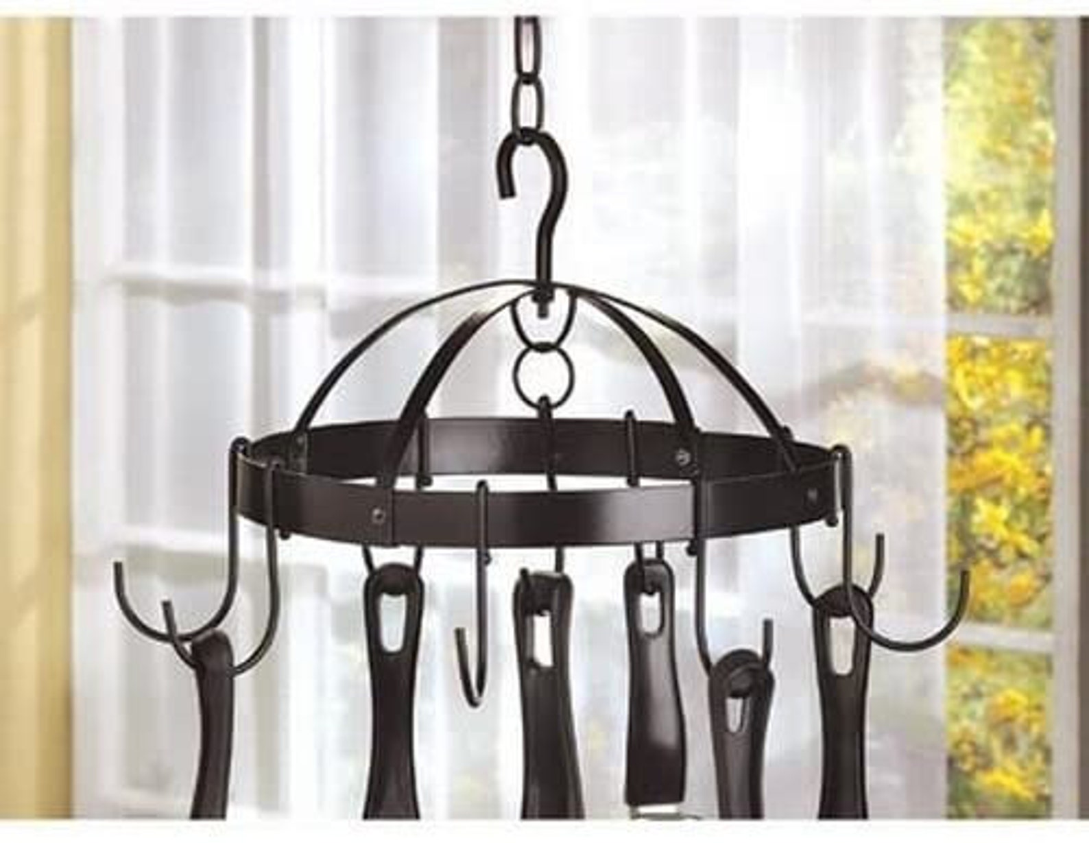 Gifts & Decor Mini Pot Hanger Kitchen Home Hanging Pan Utensil Etsy