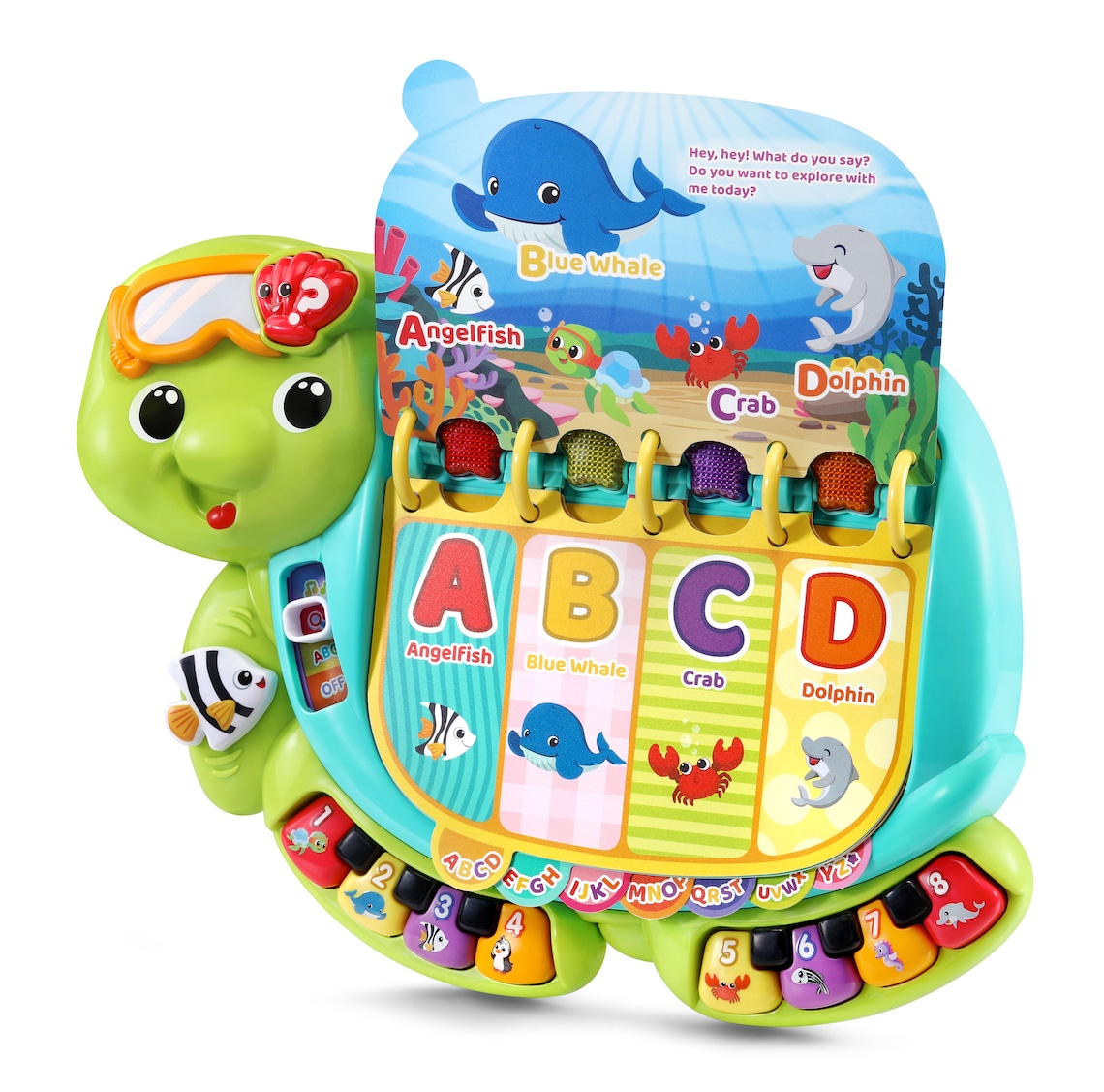 VTech Touch and Teach Sea Turtle Interactive Learning Book for Etsy