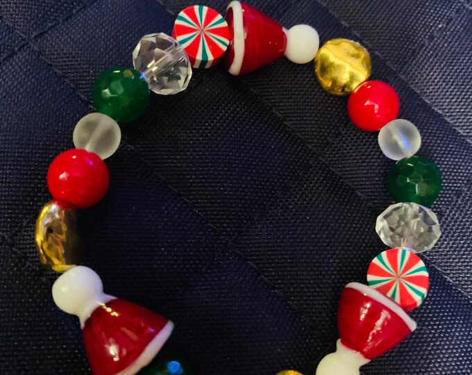 Santa Hat Bracelet