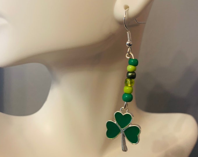 St Patrick’s Day Earrings