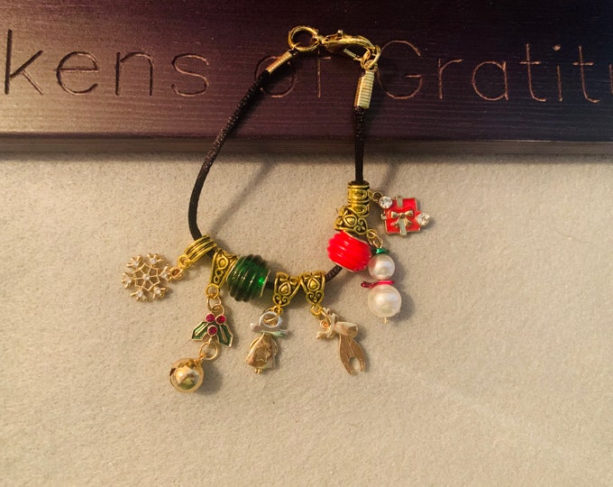 Christmas/ Holiday Charm Bracelet