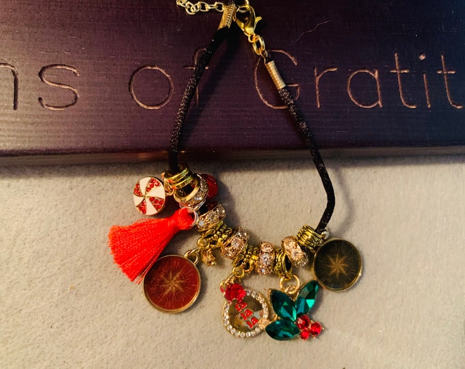 Christmas/ Holiday Charm Bracelet