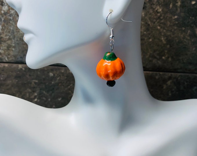 Halloween/Pumpkin Dangle Earrings