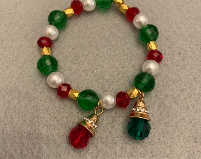 Christmas/ Holiday Bracelet with charms