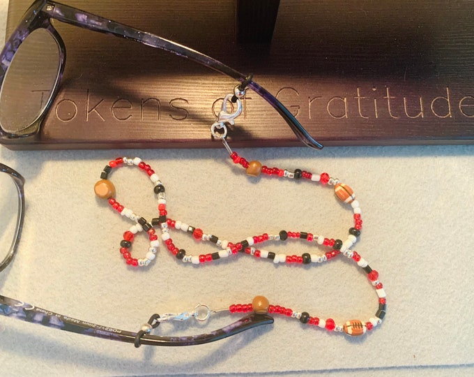 Buckeye Glasses Holder/ Lanyard