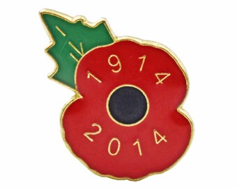 White Enamelled Peace  Poppy Grille Car Badge Grille Fixings British Legion 1 