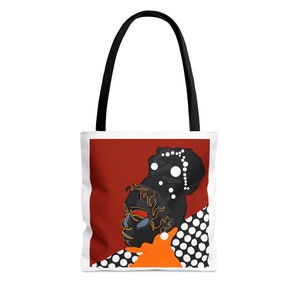 Tote bag - Afro American woman - African woman - Art print - Exclusive Naledi Modupe design
