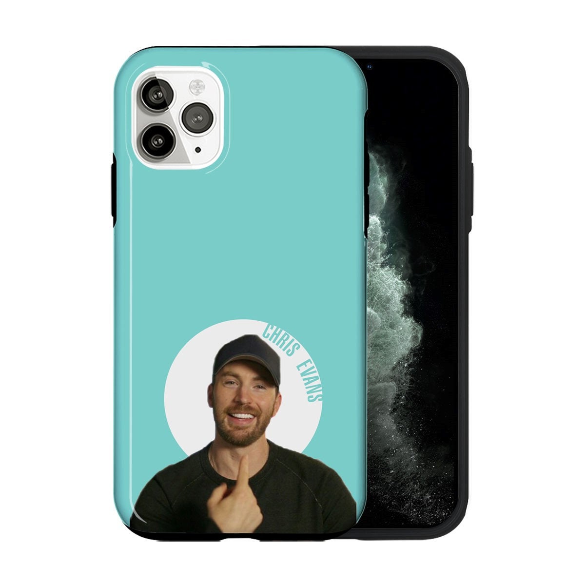 Chris Evans iPhone 12 Case Seamless Pattern Protective Case | Etsy