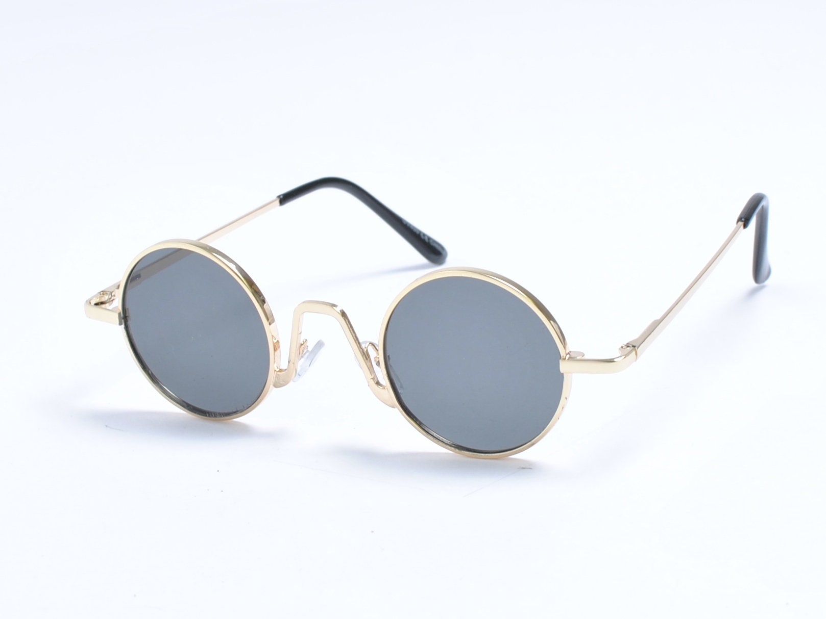 NEW Punk Round Sunglasses Prince Glasses RETRO SUNGLASSES Men's and Women's  Ultra Small Frame Hip Hop Concave Shape | Shopee Philippines