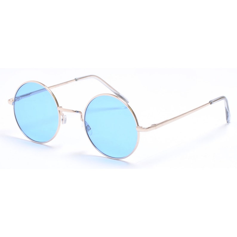 Small Round Circle Lens Sunglasses John Lennon Style UV400